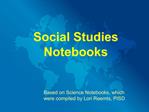 Social Studies Notebooks