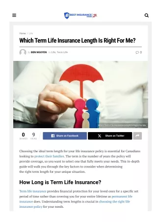 How to Choose the Optimal Term Life Insurance Length