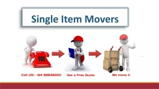 Single Item Movers