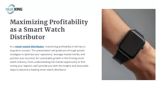 Maximizing-Profitability-as-a-Smart-Watch-Distributor