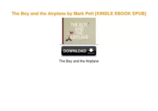 The Boy and the Airplane by Mark Pett PDF EBOOK DOWNLOAD
