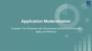 Application Modernization Service