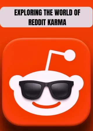 Exploring the World of Reddit Karma