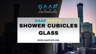 Shower Cubicles for Bathrooms - GAAP TUFF