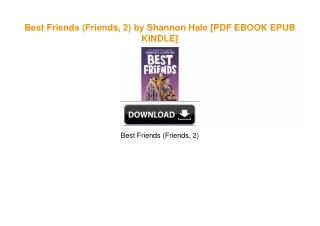 Best Friends (Friends, 2) by Shannon Hale [PDF EBOOK EPUB KINDLE]