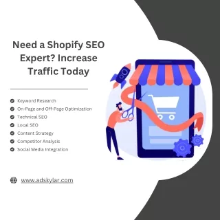 Need a Shopify SEO Expert Increase Traffic Today