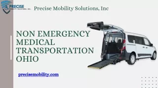 Dependable Non-Emergency Medical Transportation Services in Ohio