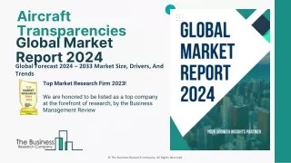 Aircraft Transparencies Market Industry Analysis, Revenue Trends, Share By 2033