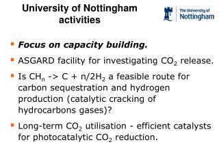 University of Nottingham activities