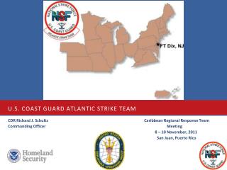 U.S. Coast guard Atlantic strike team