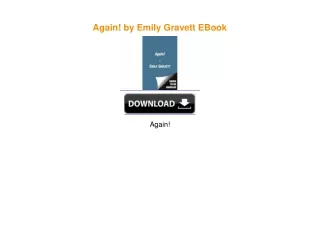 Again! by Emily Gravett EBook