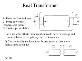Real Transformer
