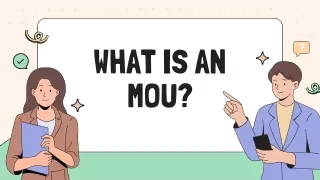 What is an MOU