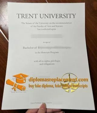 How to buy a fake Trent University diploma?