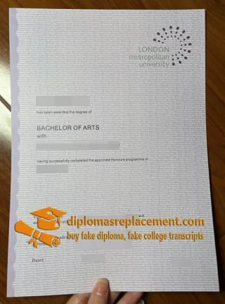 How to buy London Metropolitan University diploma replica?