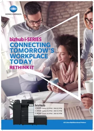 Provide Excellent Office Multifunction Printer in UAE | Konica Minolta Dubai