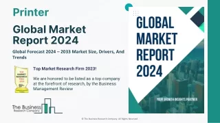 Printer Market Statistics, Trends, Industry Demand, Top Major Players 2033
