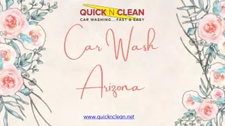 Car Wash Arizona - quicknclean.net