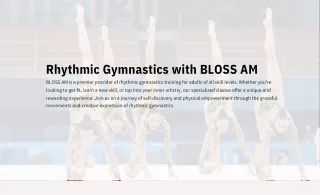 Rhythmic Gymnastics for Adults at BLOSS AM