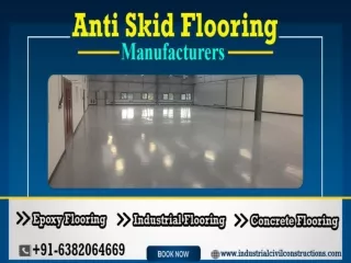 Anti Skid Flooring Manufacturers Chennai, Coimbatore