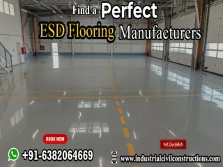 ESD Flooring Manufacturers Chennai, Coimbatore