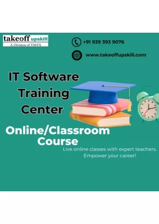 Takeoff upskill IT Software Training Center for students & Experience