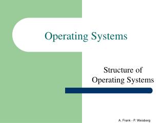 Operating Systems