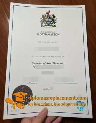 How to buy a University of Northampton diploma, fake UoN degrees