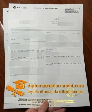How to buy fake Humber College transcript in Canada?