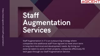 Staff Augmentation Services | Enhance Your Team with Our Expertise