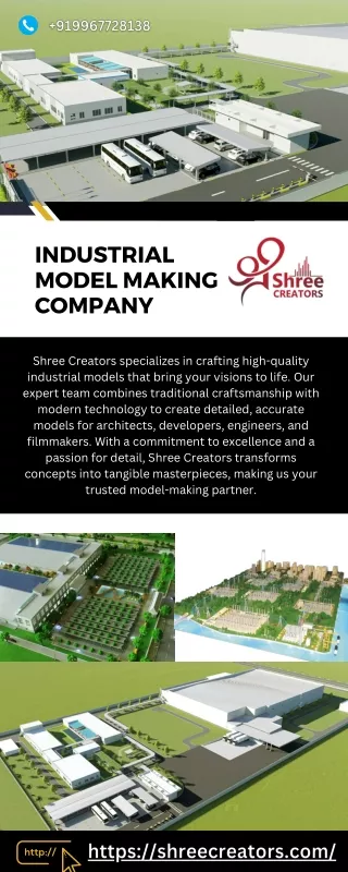 Top Industrial Model Making Company in Mumbai - Shree Creators