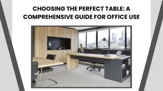 Functional Office Furniture Solutions