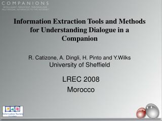 LREC 2008 Morocco
