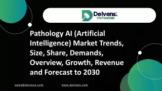 Pathology AI (Artificial Intelligence) Market