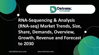 RNA-Sequencing & Analysis (RNA-seq) Market