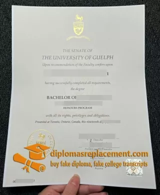 buy a fake University of Guelph diploma