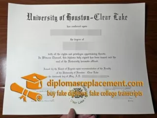 buy a fake UHCL diploma, fake University of Houston-Clear Lake degree