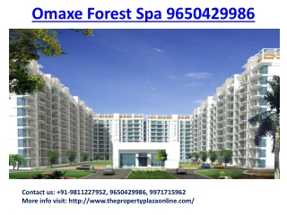 Omaxe Forest Spa Faridabad