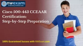 Cisco 500-443 CCEAAR Certification Step-by-Step Preparation