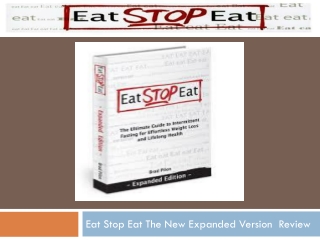 book eat stop eat cardio eat stop eat