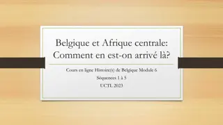 History of Belgian Colonialism in Central Africa