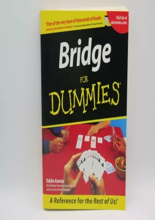 pdf Bridge For Dummies