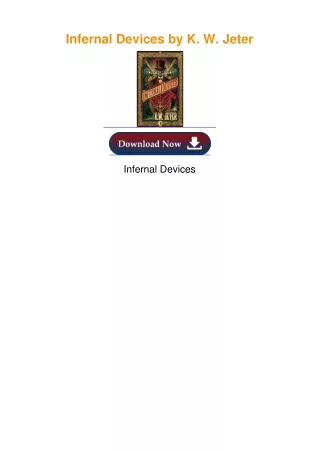 Infernal Devices by K. W. Jeter