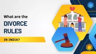 What are the divorce rules in India?