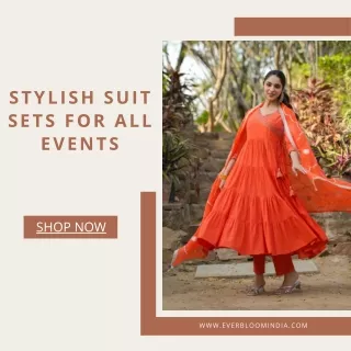 Stylish Suit Sets for All Events