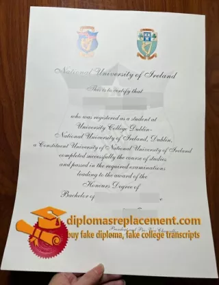 Order a fake NUI diploma, buy a National University of Ireland degree