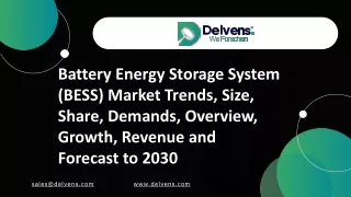 Battery Energy Storage System (BESS) Market