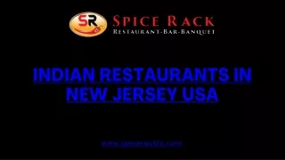 Indian Restaurants in New Jersey USA
