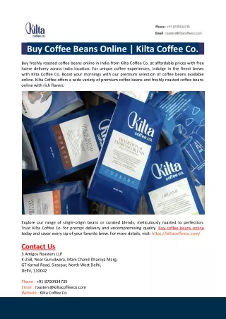 Buy Coffee Beans Online