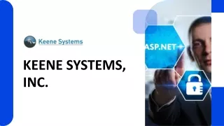 Keene Systems, Inc. Offers Developer Services for Dot Net Core